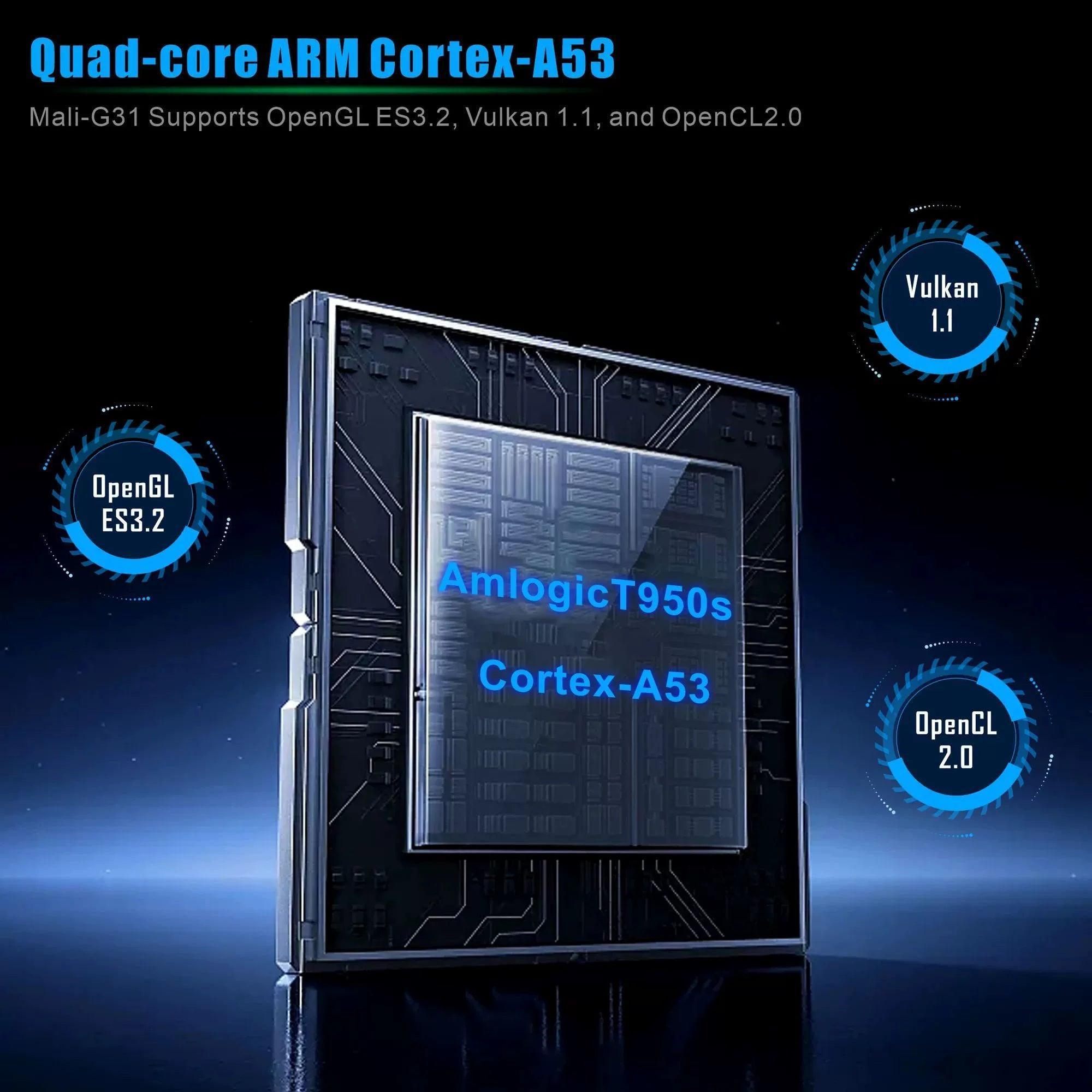 HP320 Projector 1920X1080P Android 13 WiFi Smart Home Cinema - ClubOn