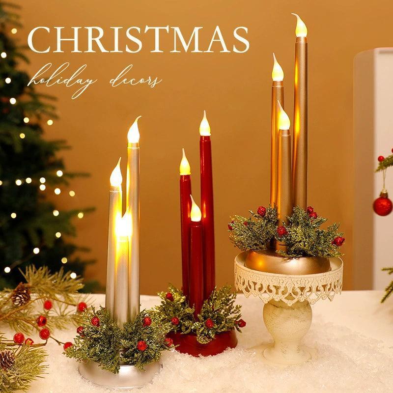 Electronic Candle Simulation – Hot Selling Christmas Props - ClubOn