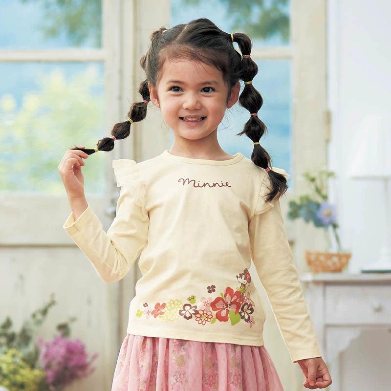 Girls’ Pure Cotton Puff Sleeve T-Shirt – Fashionable & Comfy - ClubOn