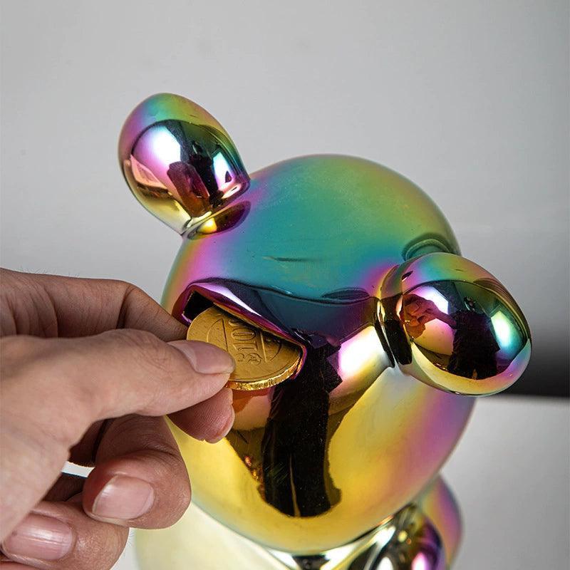 Electroplated Violent Bear Figurine – Bold Home Decoration - ClubOn