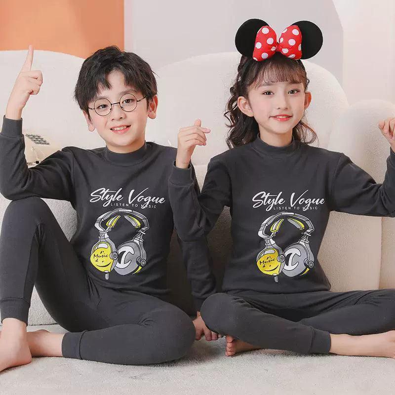 Autumn & Winter Kids Pajamas Set – Baby Girl & Boy Clothes - ClubOn