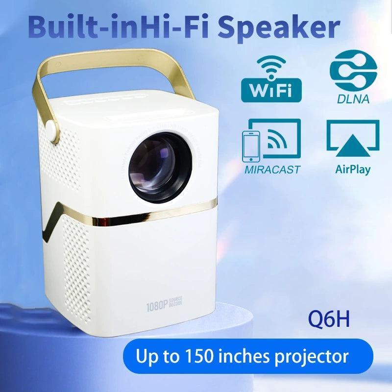Portable Mini Smart Projector – Full HD Home Theater - ClubOn