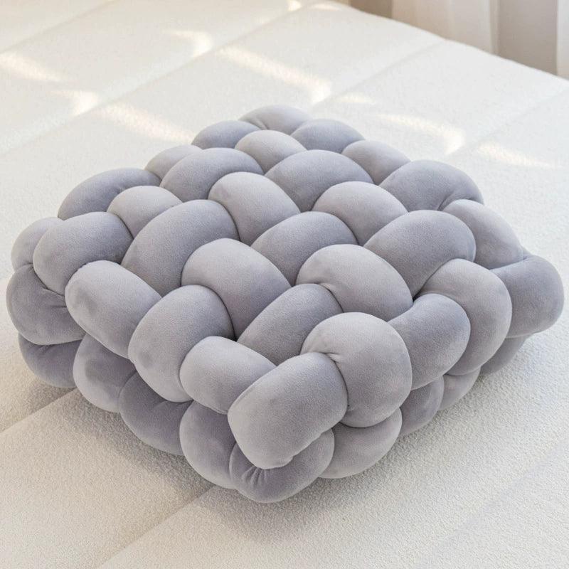 Hand-Woven Tatami Cushion – Natural Floor Seating Pad - ClubOn