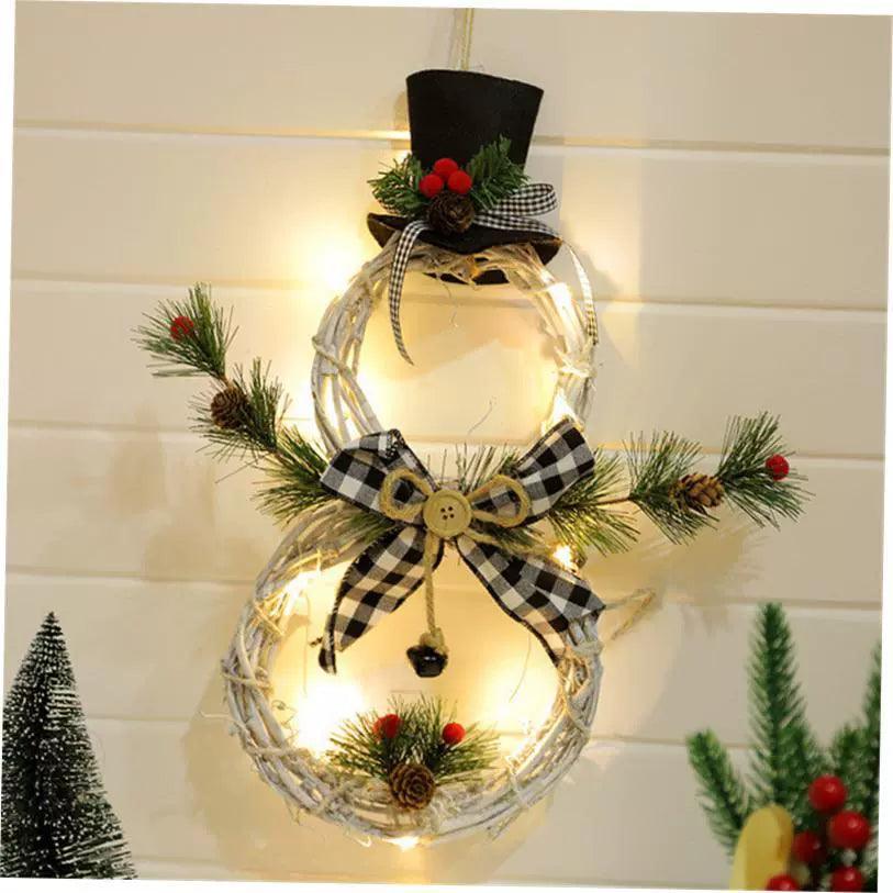 Christmas Staircase Decorations – Festive Flowers & Garland - ClubOn