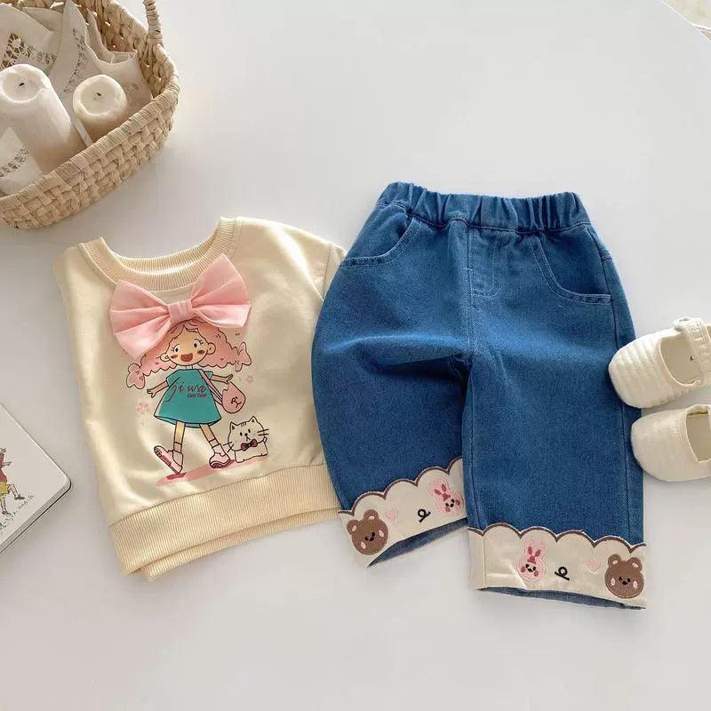 Girls' Baby Jeans - Stylish Pants for Kids - ClubOn