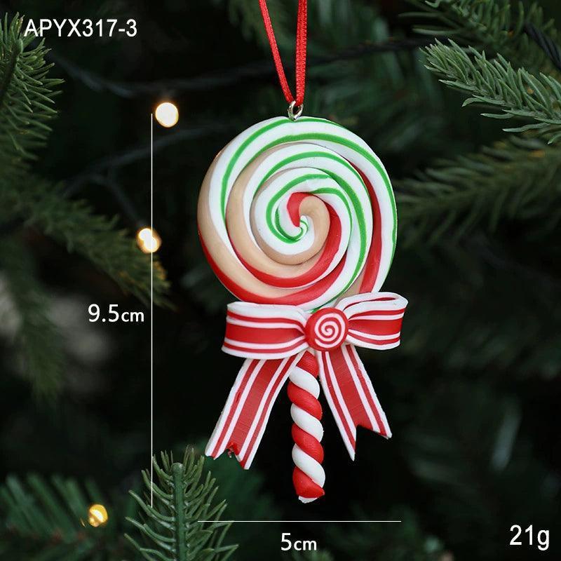 Christmas Tree Candy Ornaments – Festive Party Decorations & Hangings - ClubOn