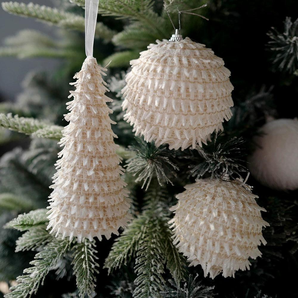 Christmas Foam Snowball Decorations – Tree Ornament Set - ClubOn