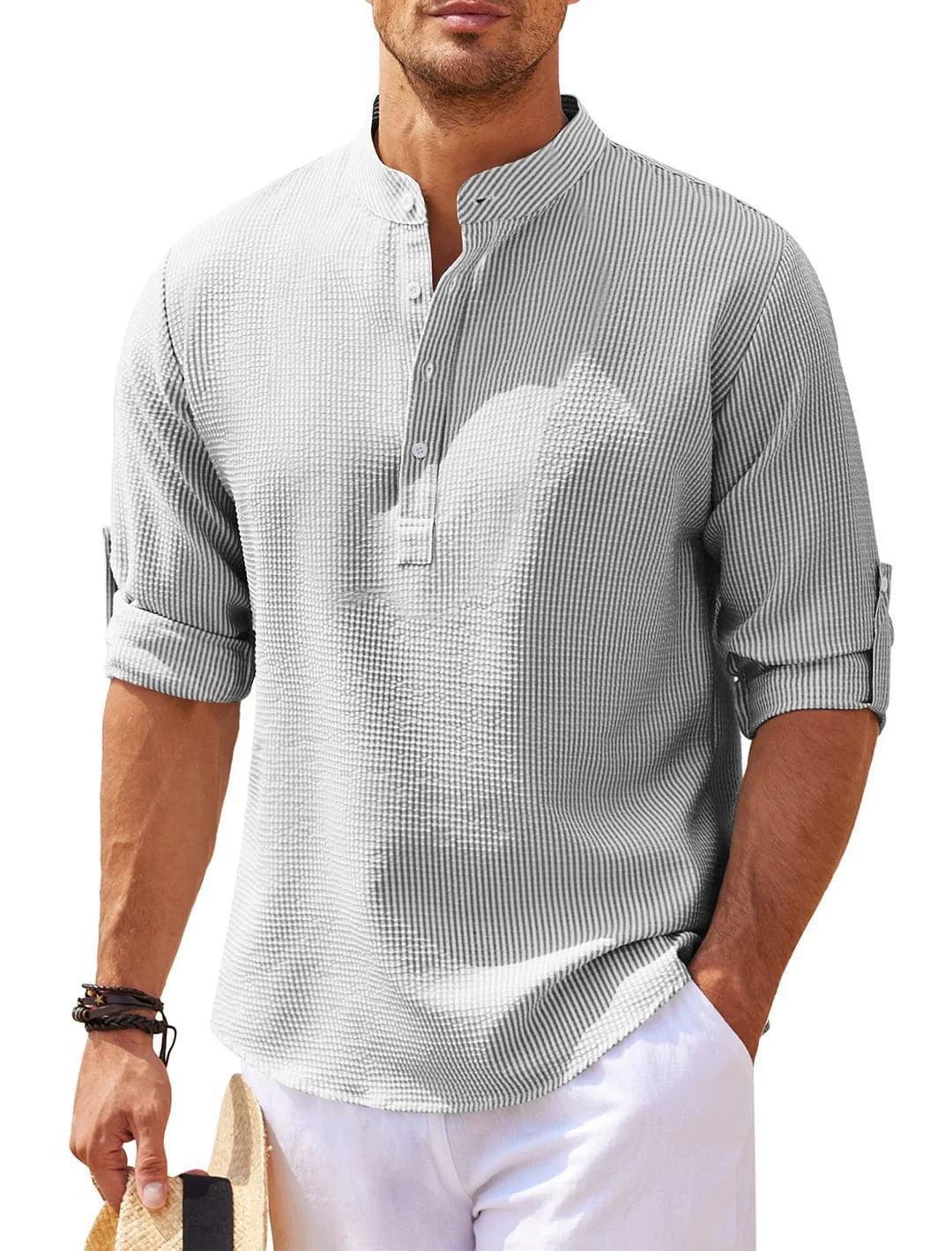 Plus Size Summer Casual Shirts for Men - ClubOn