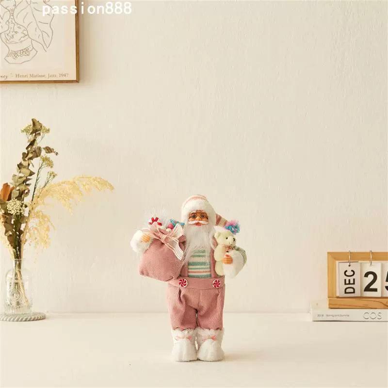 Pink Santa Claus Christmas Ornaments | Festive Holiday Decorations - ClubOn