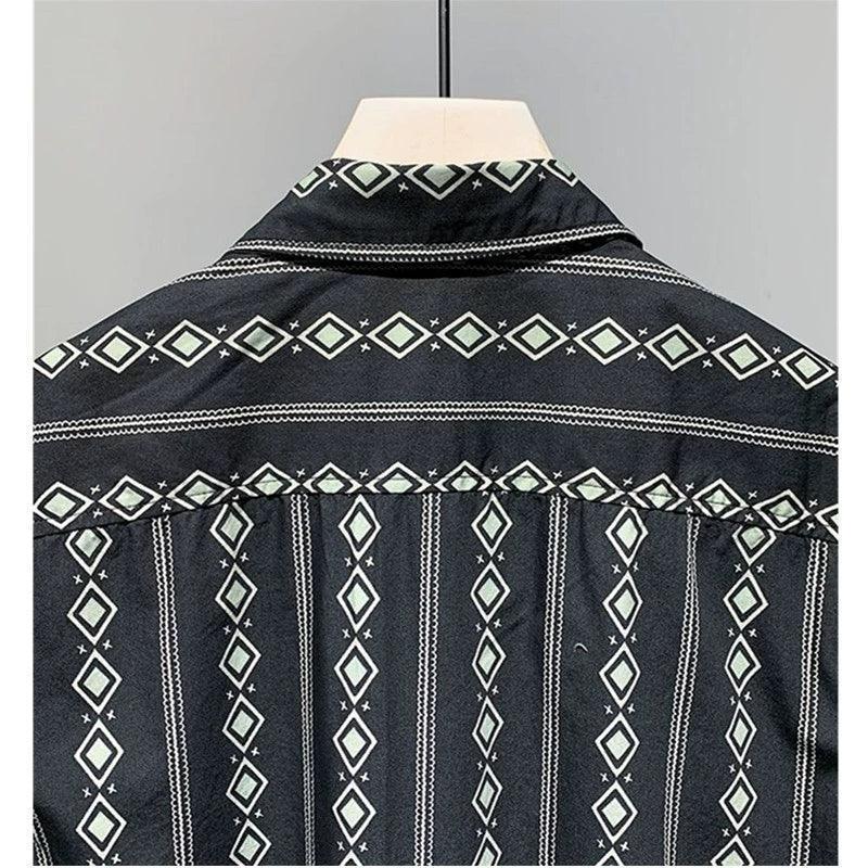 Men’s Summer Overalls Jumpsuit – Short-Sleeved Casual Loose Fit with Printed Design - ClubOn