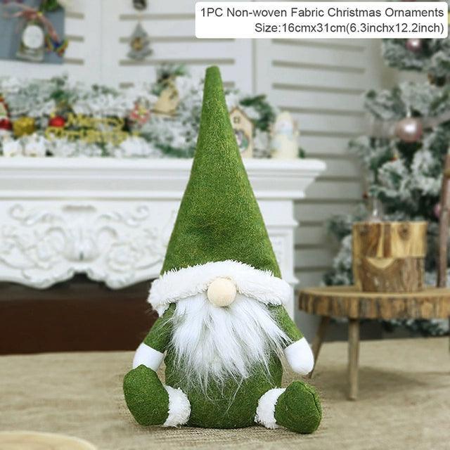 Merry Christmas Gnomes Elf Dolls | Holiday Table Decor for Home - ClubOn