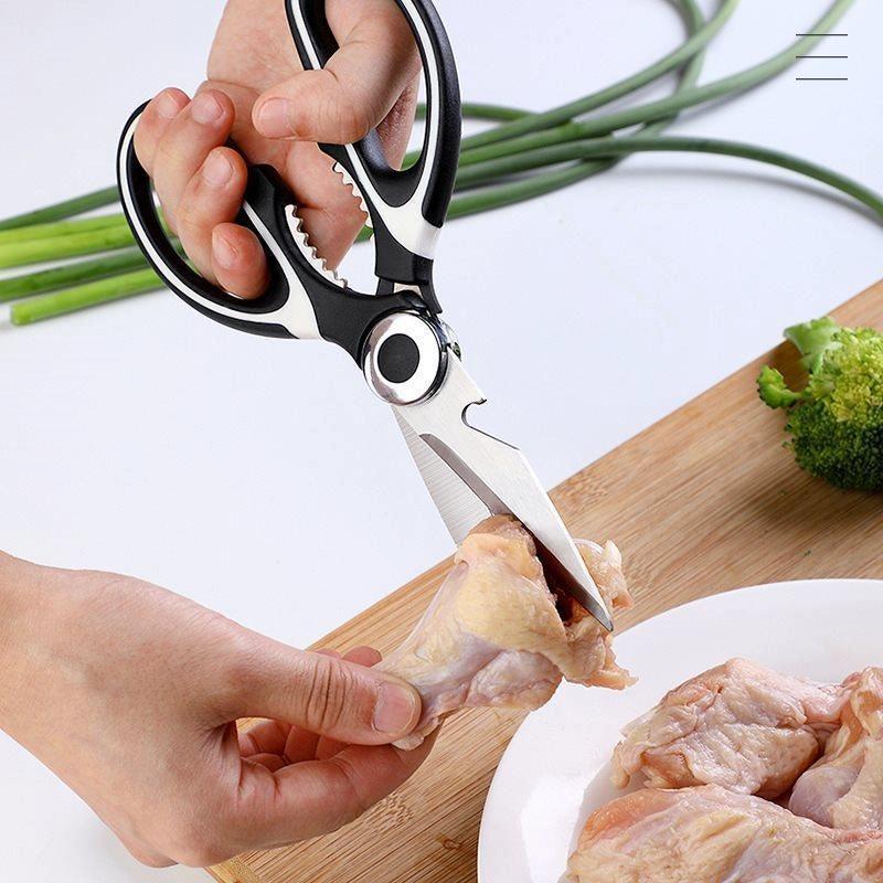 Premium Stainless Steel Kitchen Household Scissors - ClubOn