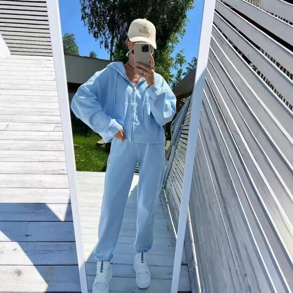 Women’s Hoodie Two-Piece Set - ClubOn