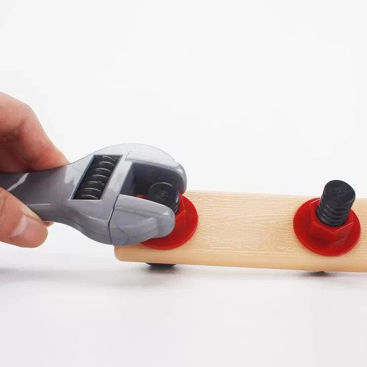 Power Tool Set – Creative Simulation Toy with Electric Drill and Wrench - ClubOn