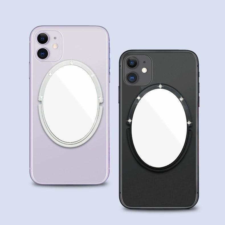 Creative Mirror Ring Buckle Phone Holder – Multifunctional Makeup Mirror - ClubOn