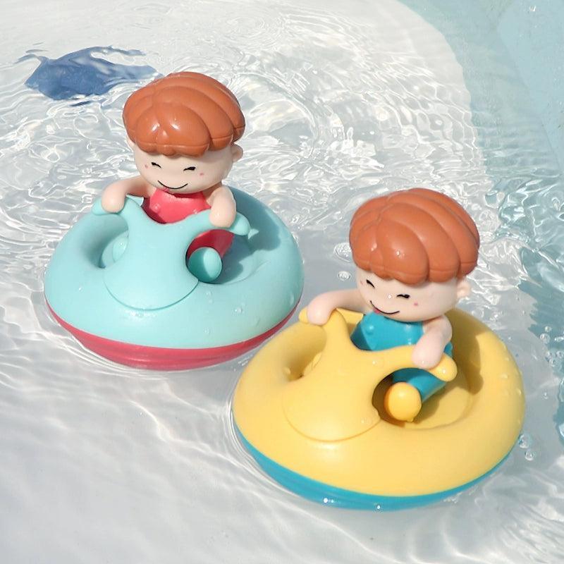 Clockwork Surfing Submarine Toy – Baby Bath & Beach Water Play - ClubOn