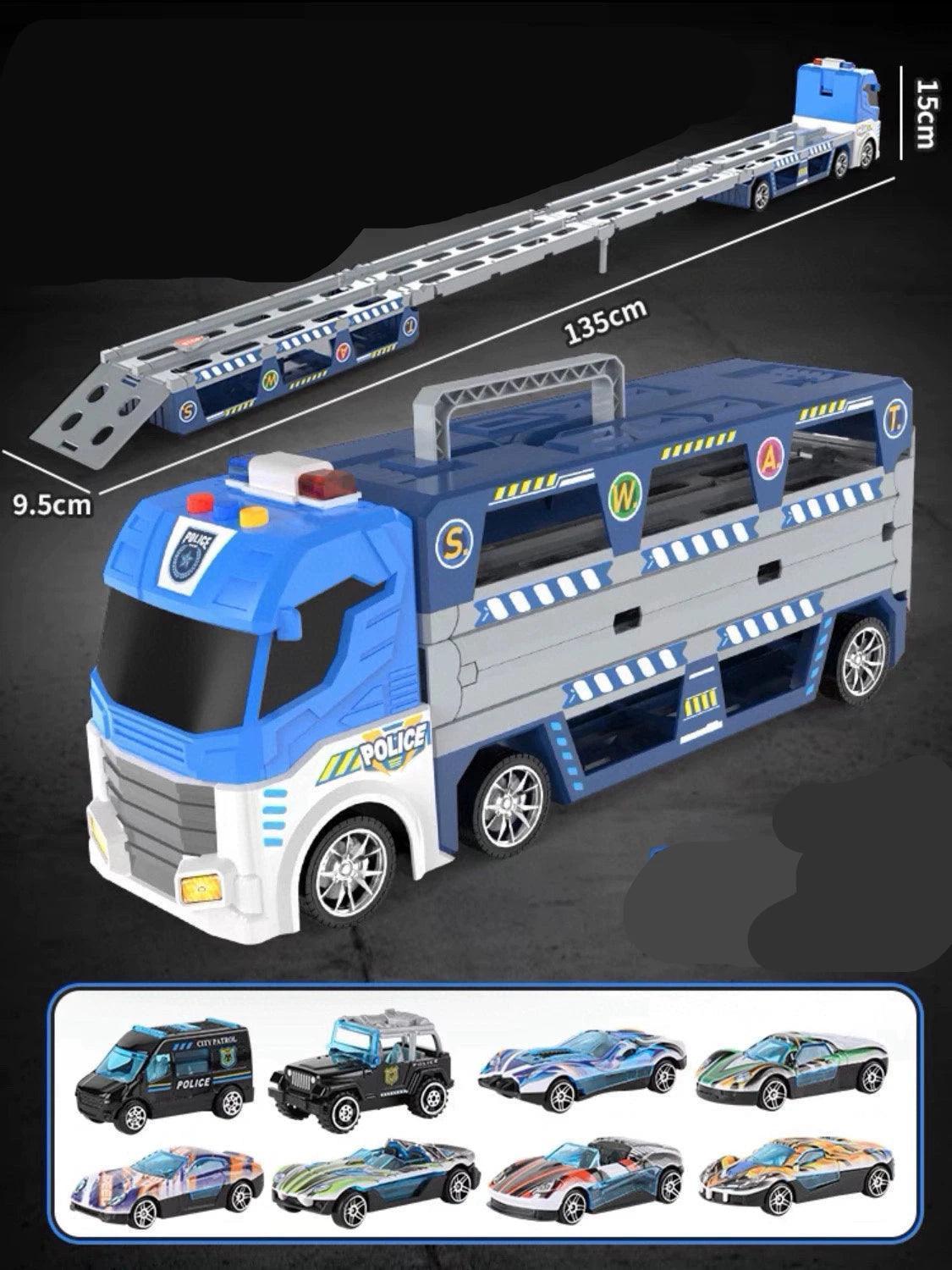 Toschi Ejection Deformation Truck – Folding Track & Alloy Car Toy - ClubOn