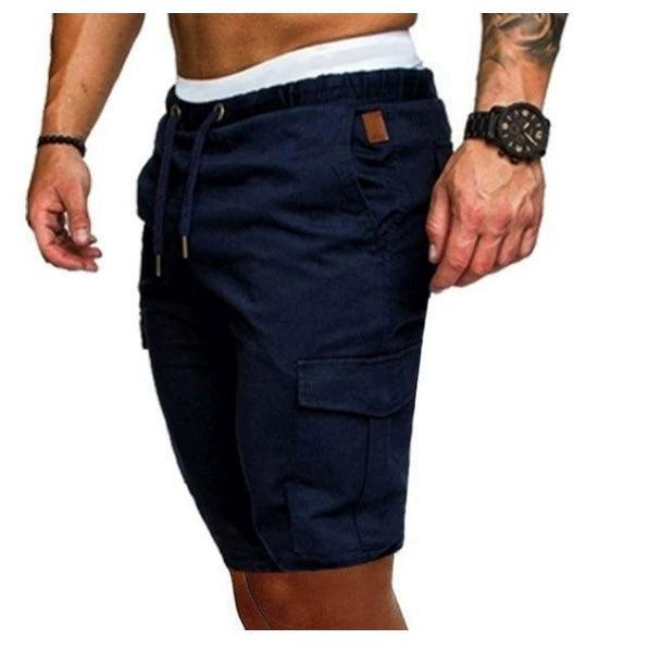 Men’s Summer Gym Shorts – Loose Grey Sports Shorts for Men - ClubOn