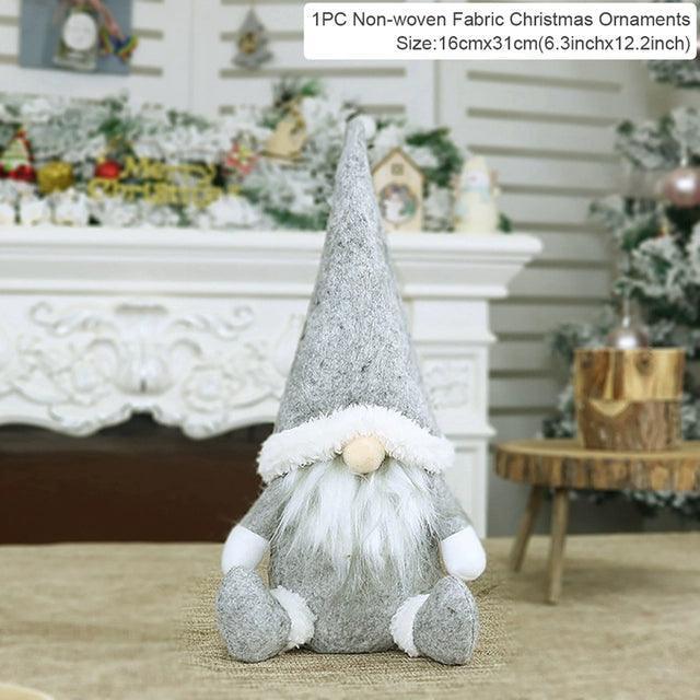 Merry Christmas Gnomes Elf Dolls | Holiday Table Decor for Home - ClubOn