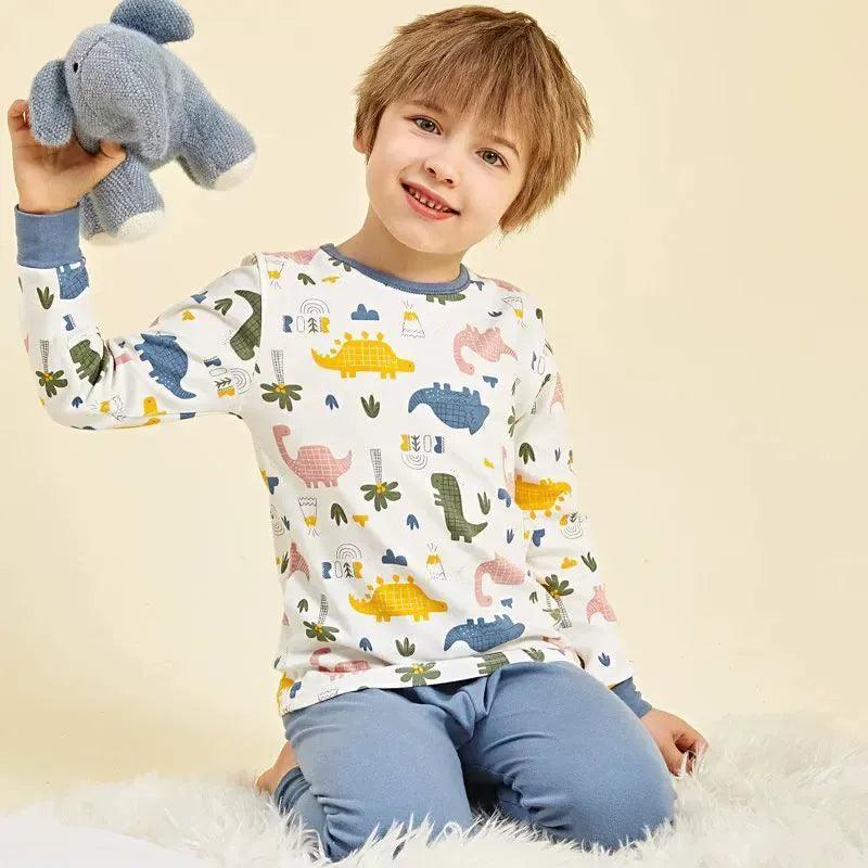 Autumn Long-Sleeved Pajamas for Boys & Girls - ClubOn