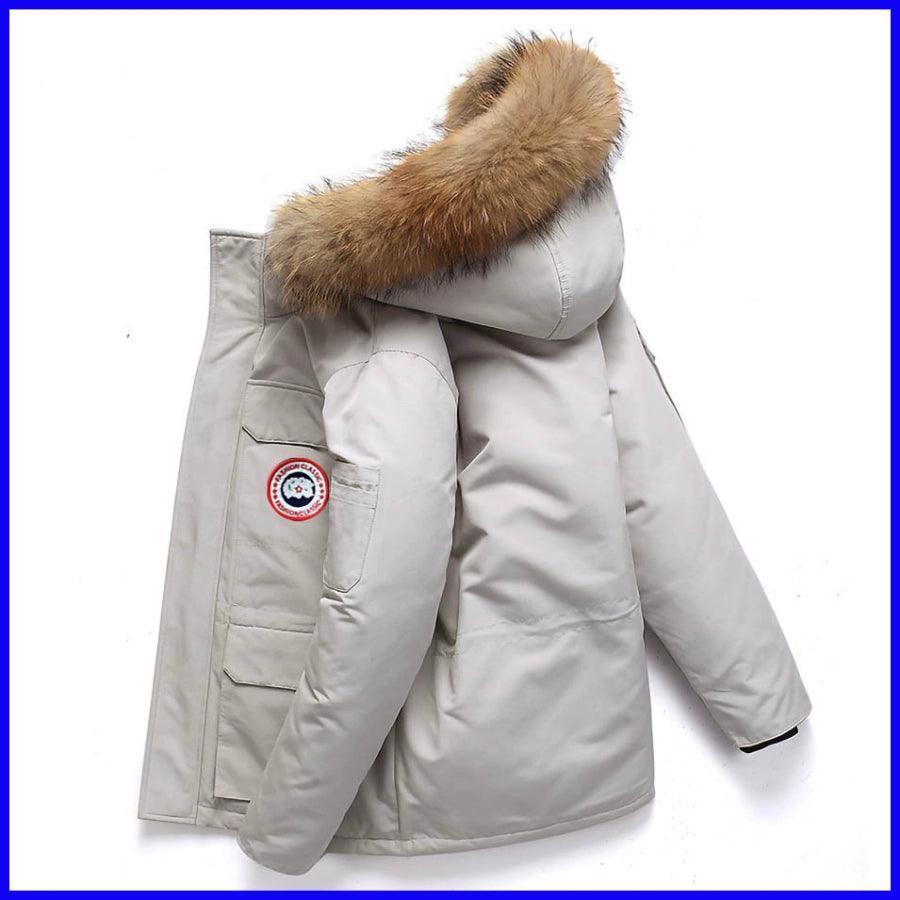 Men’s Puffer Down Jacket Coat – Winter Coats for Cold Weather - ClubOn