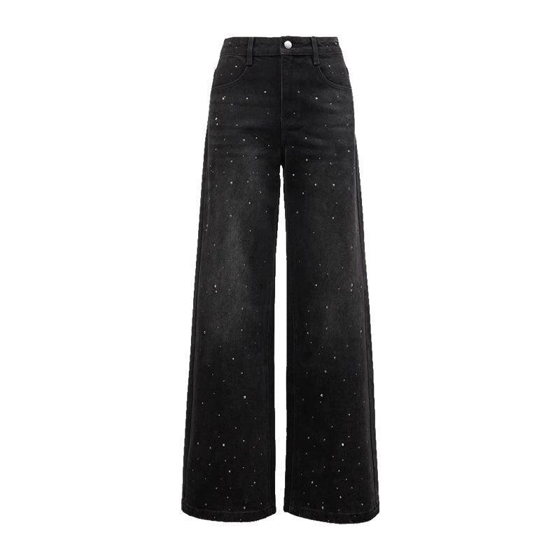 Autumn High Waist Wide Leg Jeans - ClubOn
