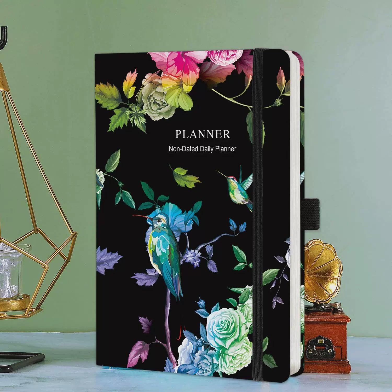 Agenda Planner Notebook – Undated Weekly Planner & Diary - ClubOn