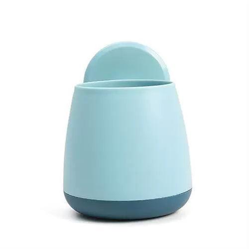 Wall-Mounted Plastic Toothbrush Rack – Bathroom Storage Holder - ClubOn