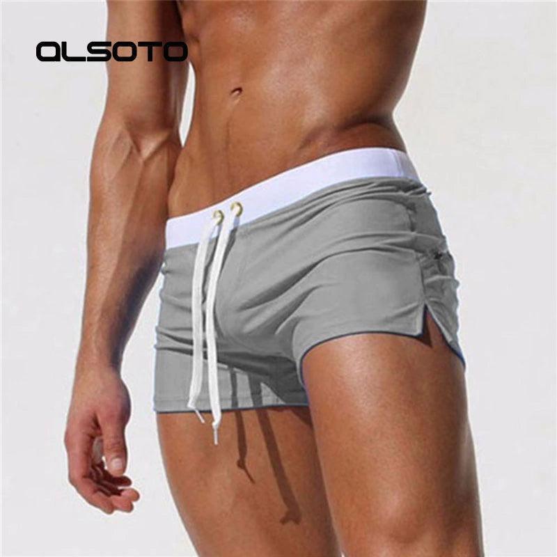 Men’s Colorful Swim Shorts – Summer Beach Shorts Swimwear - ClubOn