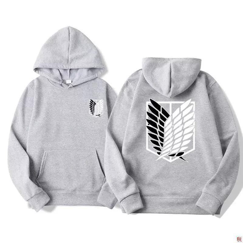 Attack on Titan Men's Hoodie – Anime Streetwear Sweatshirt for Men & Women - ClubOn