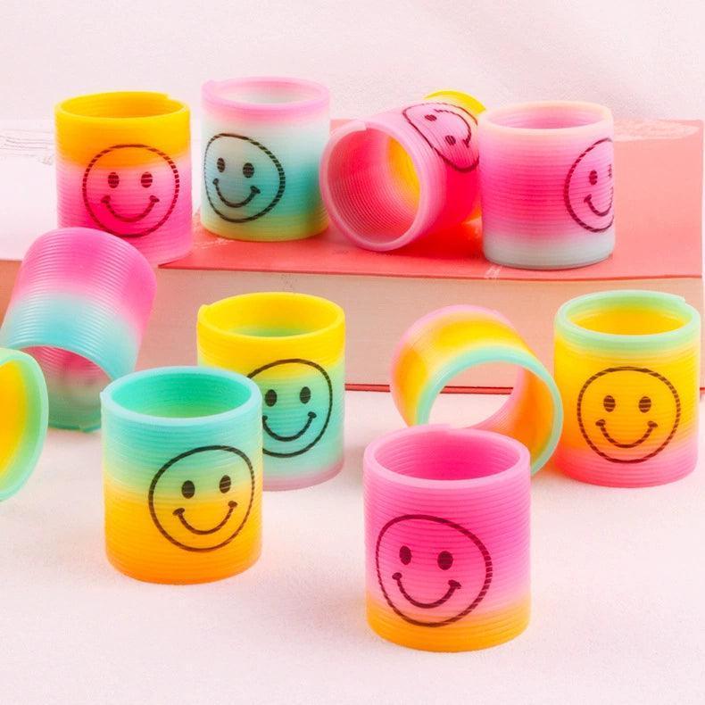 Mini Happy Smiley Rainbow Circle Toy – Children's Day Gift for Kindergarten - ClubOn