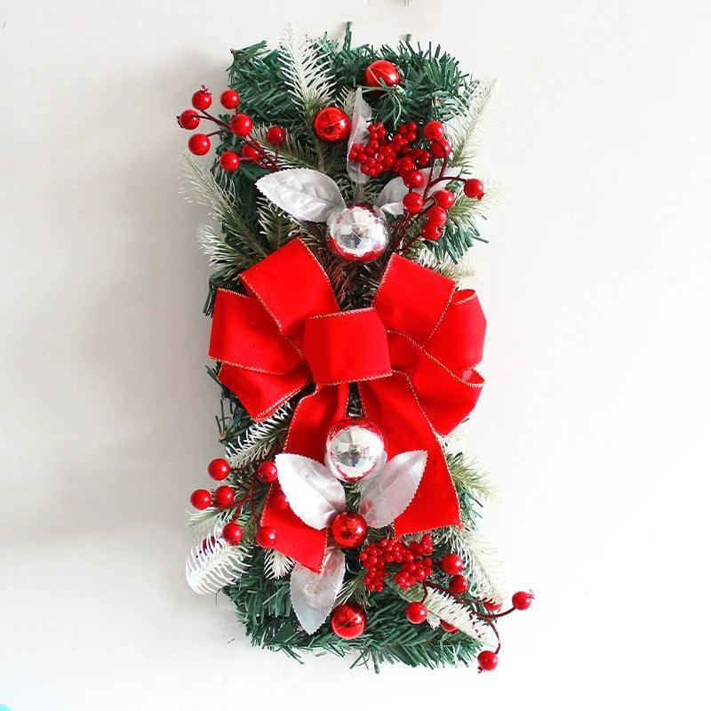 Christmas Curtain Hangings & Garland Stair Decorations - ClubOn