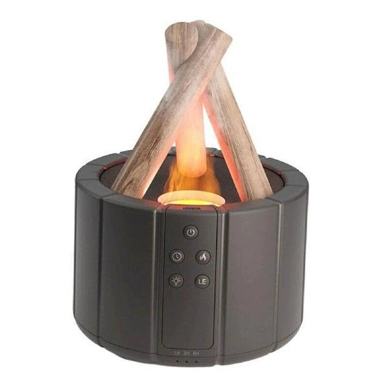 Essential Oil Diffuser 250ml with 7-Color Flame Simulation - ClubOn