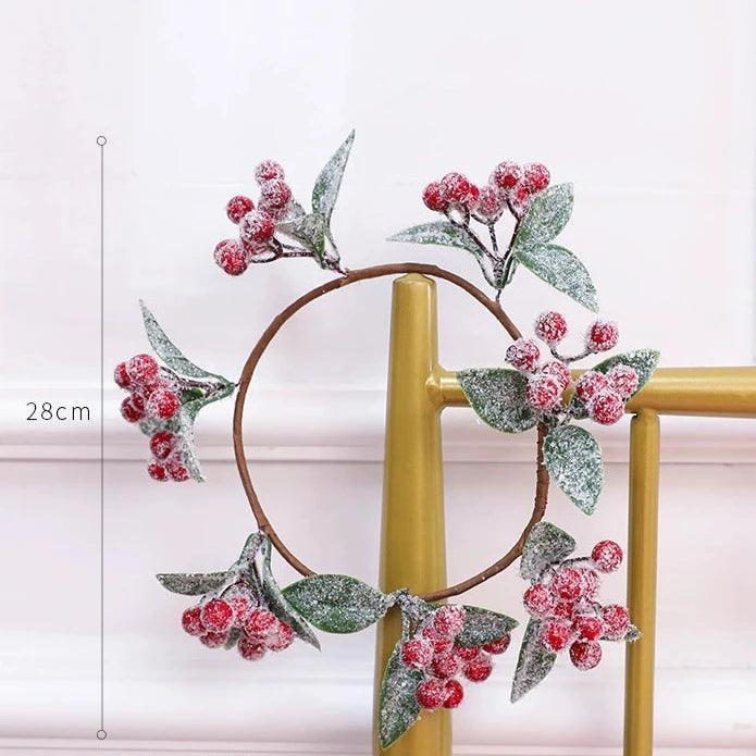 Christmas Wreath with Pine Needle Vine – American Tradition - ClubOn