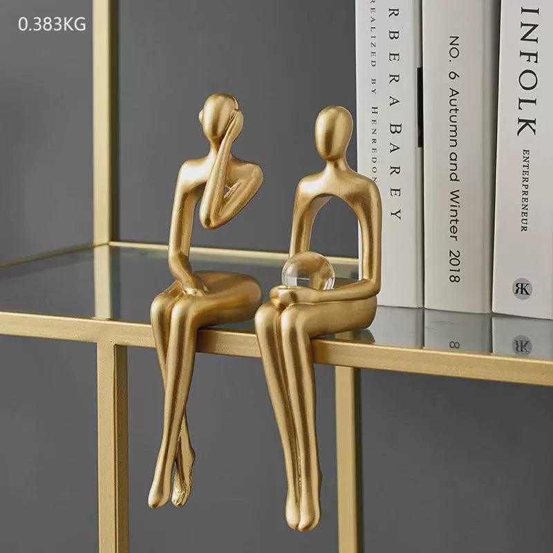 Abstract Sculpture Figurines – Modern Interior Home Decor - ClubOn