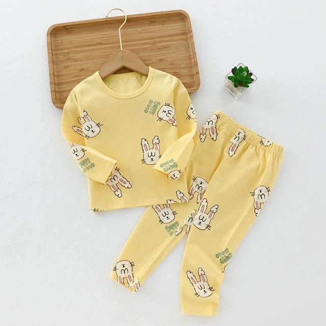 Children's Long Sleeve Pajama Set - Baby Boys Sleepwear - ClubOn