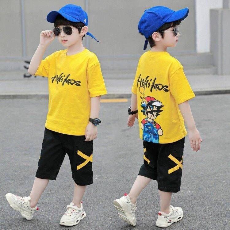 Boys' T-Shirt and Shorts Set for Kids - ClubOn