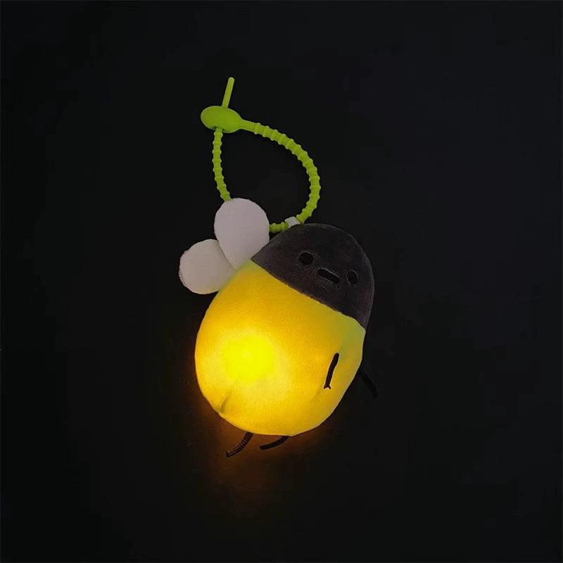 Hangfook Co-Branded Luminous Firefly Plush Keychain Doll – Couple Pendant - ClubOn