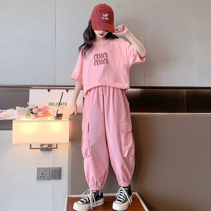 Celebrity Girls' Summer Sports Suit - Western Style - ClubOn