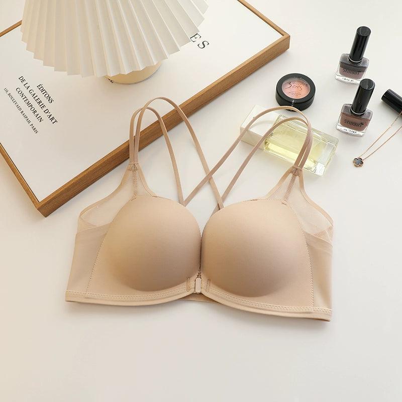 New Style Front Buckle Bra - Seamless Support for Small Breasts - ClubOn