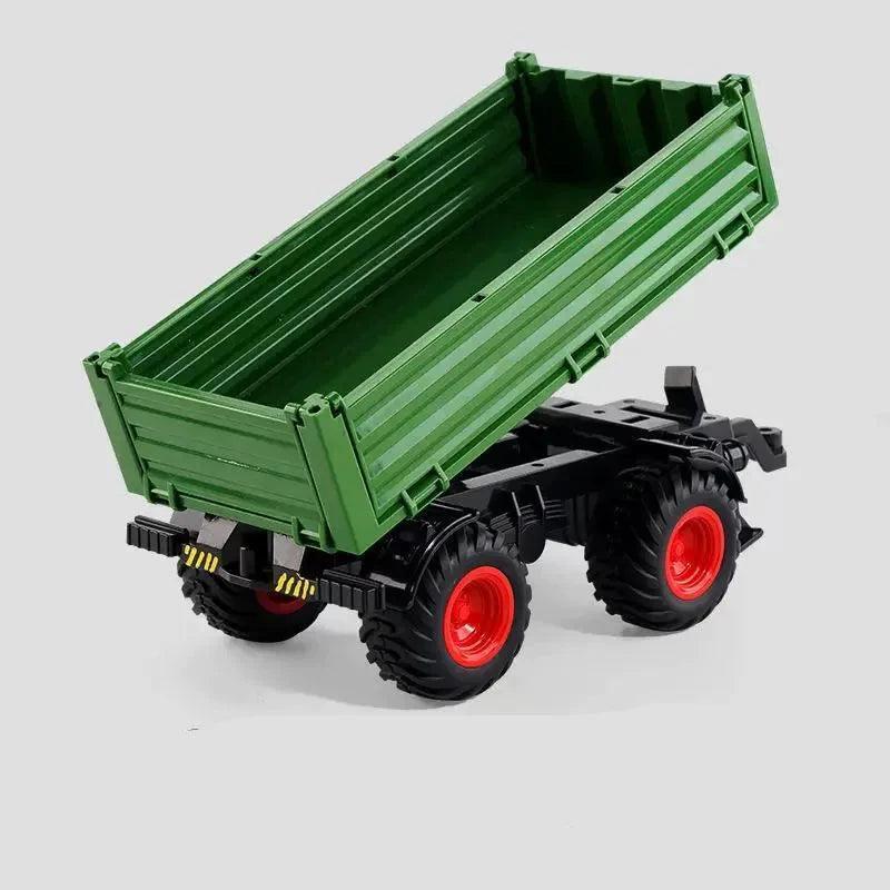 Tractor Toy Car Model with Trailer & Accessories – Kids’ Simulation Toy - ClubOn