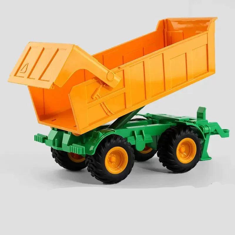 Tractor Toy Car Model with Trailer & Accessories – Kids’ Simulation Toy - ClubOn