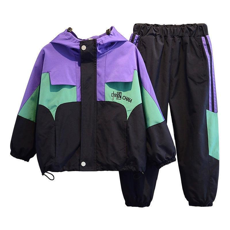 Boys' Cool Autumn & Winter Plush Suit – School Uniform - ClubOn