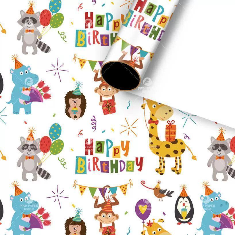 Birthday & Holiday Gift Wrapping Paper – Cute & Festive Wrap - ClubOn