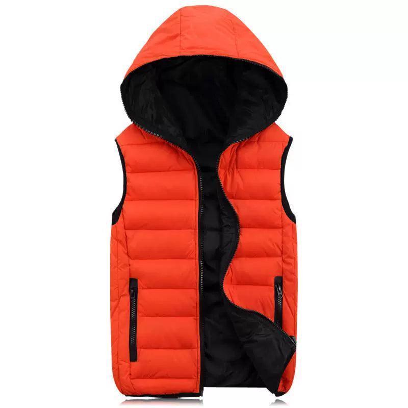 Men’s Puffer Down Waistcoat – Winter Vest Jacket Coat - ClubOn