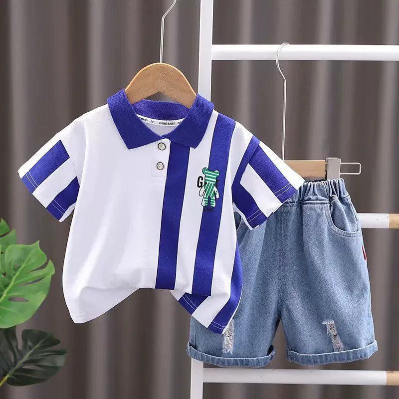 Boys Summer Short-Sleeved Shirt – Comfortable & Breathable - ClubOn