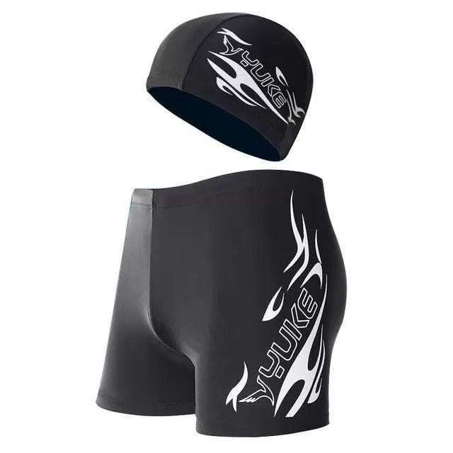 Men's Swimming Set | Swim Trunks, Glasses, and Cap - ClubOn