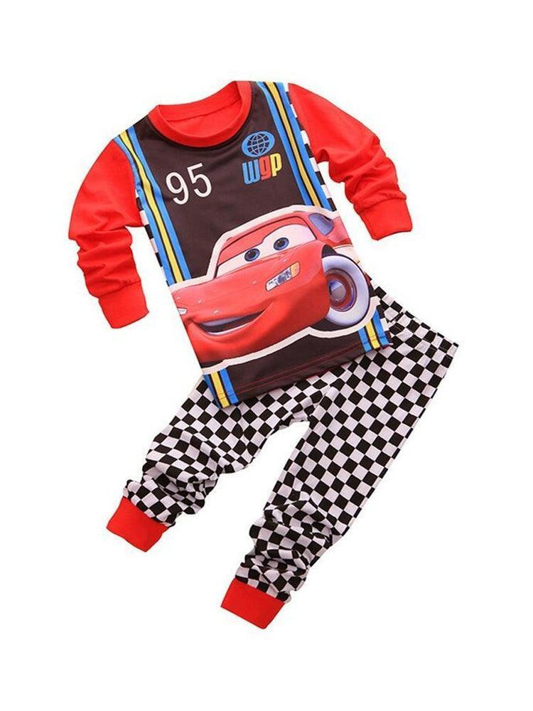 Kids' Lightning McQueen Pajama Set - Baby Girls & Boys - ClubOn