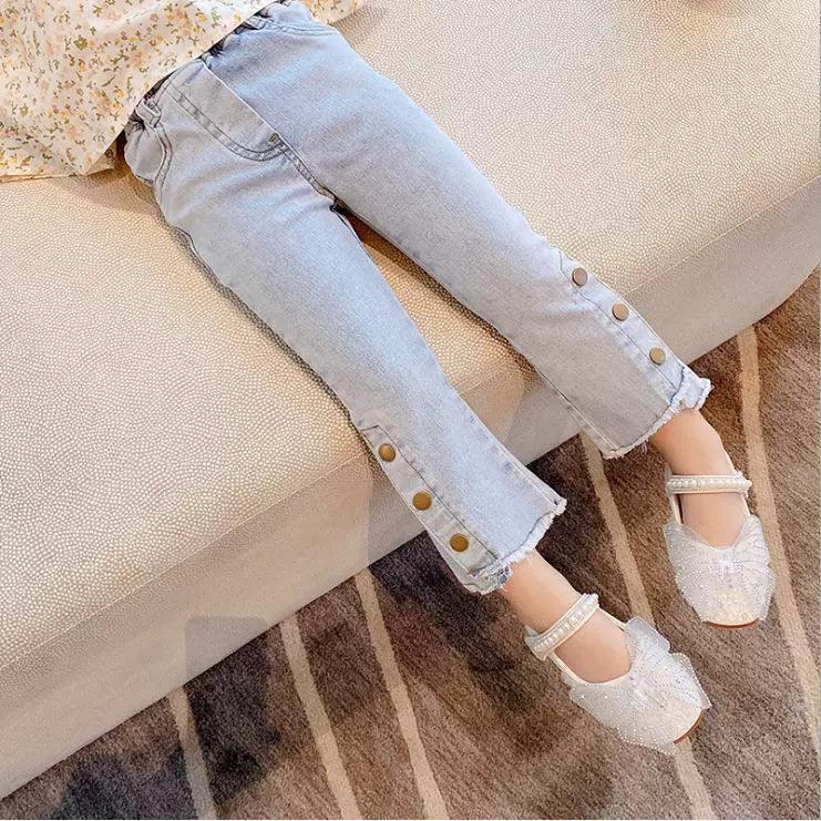 Spring New Girls' Jeans - Figure-Flattering Style - ClubOn