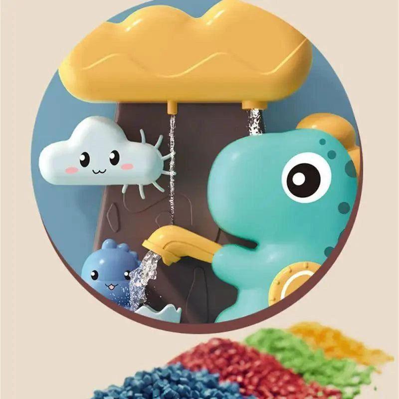 Funny Dinosaur Bath Toy – Kids Bathroom Shower & Swimming Toy - ClubOn